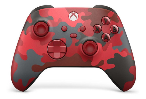 Control Inalámbrico Microsoft Xbox Series X|s Camuflado Rojo