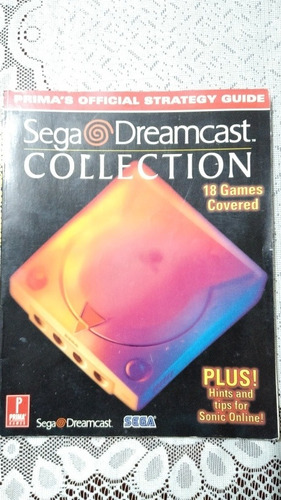 Sega Dreamcast Guía Edición Especial Original De 18 Juegos