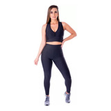 Calça Legging Feminina Com Cintura Alta Suplex Dia A Dia