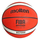 Balón De Basquetbol Molten B6g2000 Hule Natural No.6