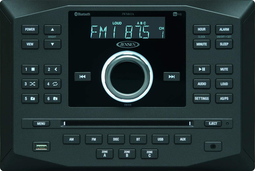 Jensen Jwm62a Am|fm|dvd|cd|usb|aux|app Ready Bluetooth Wa...