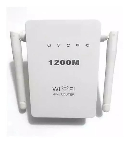 Wi-fi Repetidor Extensor Wireless 2antenas 1200mbps + Rápido