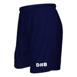 Short De Fútbol Drb 1.0 Azul De Niños