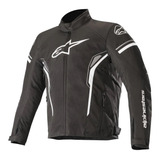 Chamarra De Moto Alpinestars T-sp1 Negro/ Gris Impermeable