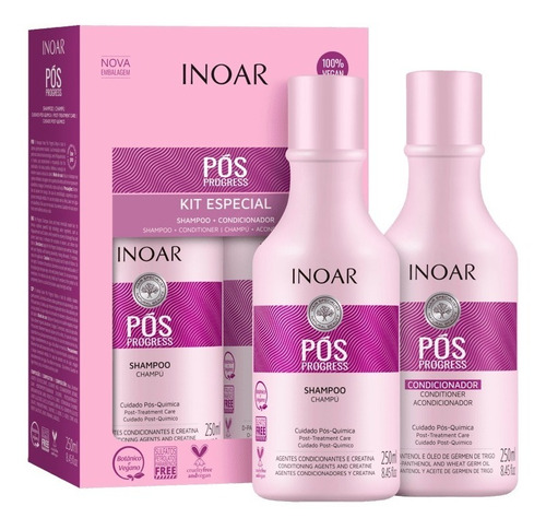 Kit Inoar Pós Progress (2 Produtos)