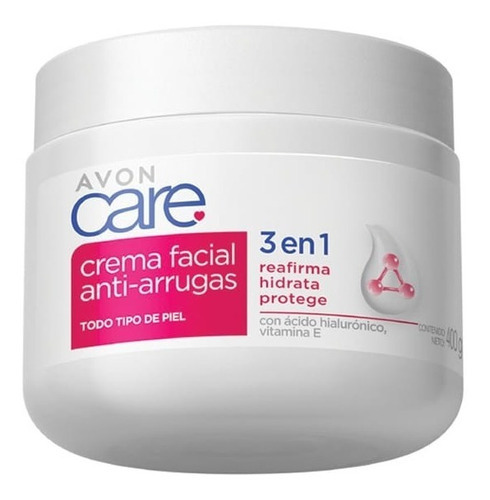 Crema Facial Anti-arrugas Avon Care Tipo De Piel Todo Tipo De Piel