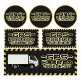 Sticker Rastreo Satelital Para Vehiculos De Carga Camiones 1