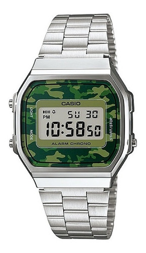 Relógio Casio Vintage Militar A168wec-3df C/ Nf-e