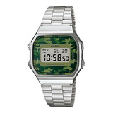 Relógio Casio Vintage Militar A168wec-3df C/ Nf-e