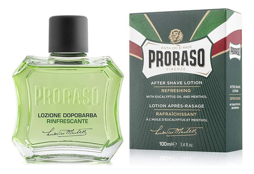 Proraso After Shave Lotion For Men, Refreshing And Toning Wi