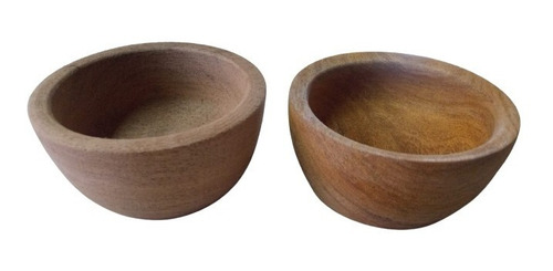 Cazuela Cuenco Ramekin Dip De Madera 8 Cm Picada Salsas X10u