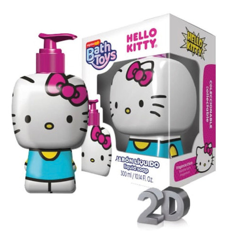 Kitty Jabon Liquido Bath Toys X300 Caja  