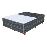 Sommier Doblemar Forza Queen De 200cmx160cm Con Base Dividida