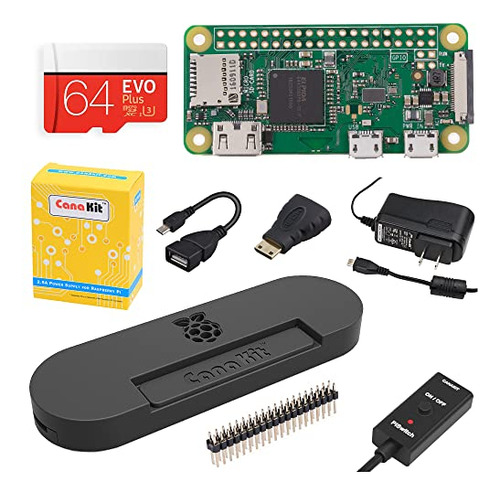 Kit Raspberry Pi Zero W Max Con Estuche Premium (64gb)