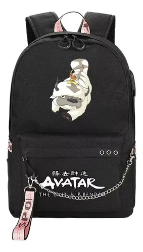 Z Mochila De Estudiante Impermeable Avatar Con Puerto Usb