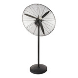 Ventilador Industrial Alta Velocidad Pedestal 30  Adir 2072 Color De La Estructura Negro