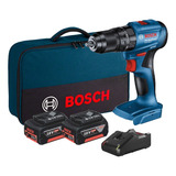 Furadeira Parafusadeira 1/2 18v Gsb185 Bosch 2bat4a Bolsa Nf