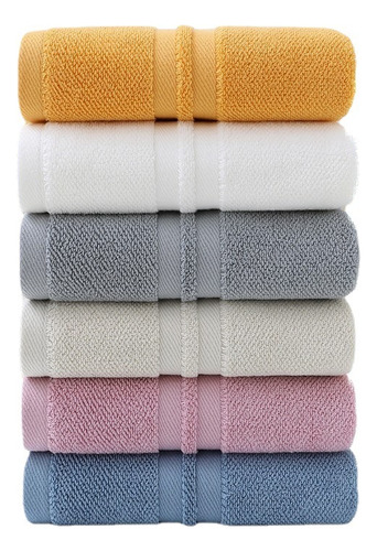 Two Sets Of Pure Cotton Household Bath Towels