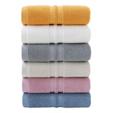 Two Sets Of Pure Cotton Household Bath Towels