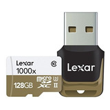 Tarjeta Microsdxc Lexar Professional 1000x 128gb