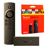 Fire Stick Lite Amazon Tv Box Controle Comando De Voz Alexa
