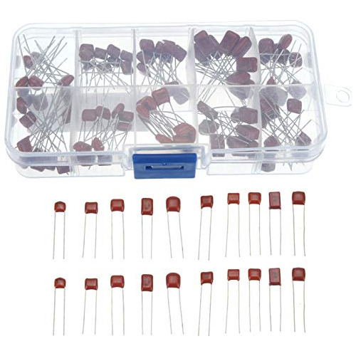 Kit De 100 Condensadores Cerámicos De Poliéster 10nf A 470nf