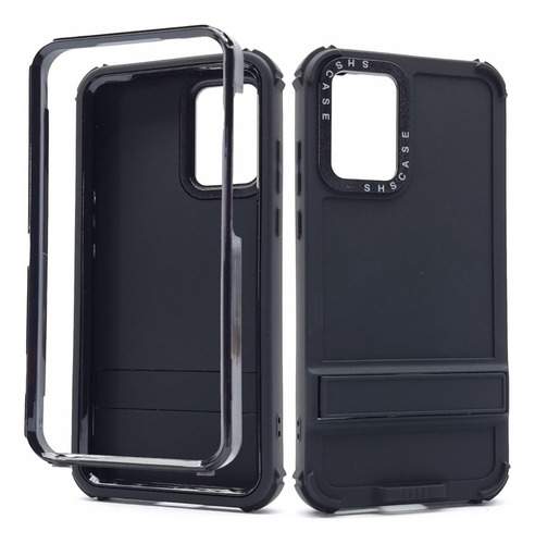 Funda Bumper + Marco Protector Rudo Para Moto Edge 30 Neo