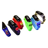 Pack 10 Reloj Led Economico Mayoreo Pulsera Barato Lote