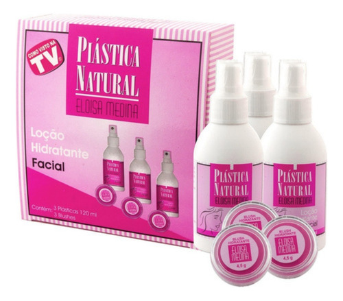 Plástica Natural  Kit Com 3 Loções