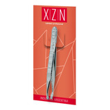 Pinza Para Depilar Xzn Cromada Individual Maciza 420 