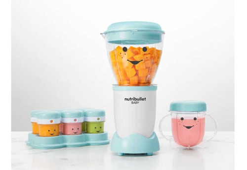 Nutribullet Baby, Procesador De Alimentos Bebe Con 16 Piezas