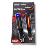 Direccionales Led Secuencial Motocicleta Barril Doble Tono