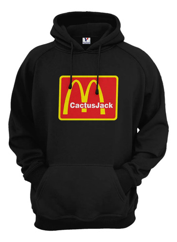 Sudadera Cactus Jack, Unisex Con Capucha Y Cangurera 02