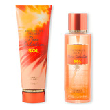 Victoria's Secret Set Crema Y Body Mist Pure Seduction Sol