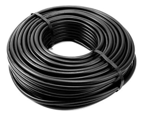 Cable Tipo Taller 2x2,5 Mm X25 Mts Alargue Re-flex Iram Color De La Cubierta Negro