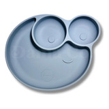 Dama Co. Smiley Baby - Placa De Succion De Silicona (azul)
