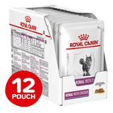 Royal Canin Gato Renal With Chicken 85g Pack 12 Unidades