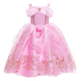 Vestido Fantasia Princesa Infantil Bela E A Fera Frozen