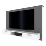 Mueble Panel Lcd Tv Led Modular Mesa De Tv Moderno H/55 Color Negro