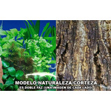 Lamina Doble Faz Naturaleza Fondo Pecera 150x60cm Acuario 