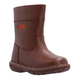 Bota Cuero New Yuma Café Hush Puppies Kids