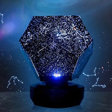 Lámpara Led Estrella Galaxia Estilo Proyector Luz Nocturna