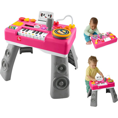 Juguete Musical Fisher-price Laugh & Learn: Mesa Dj Niño(as) Rosa | Envío gratis