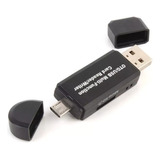 Adaptador Otg Usb 2.0 Multi Lector De Memoria Micro Sd Y Sd