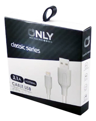 Cable Usb Para iPhone Only Mod 49 Lightning 1 Metro