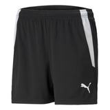 Short Puma Futbol Teamliga Mujer Negro