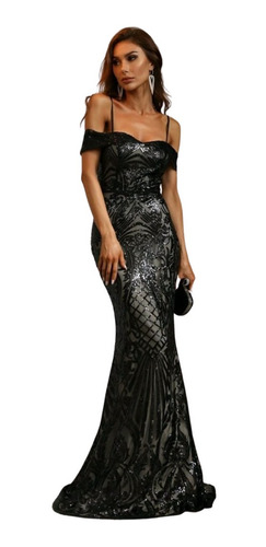 Vestido Elegante De Gala, Ajustado, Fiesta Ml76