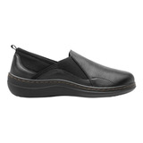 Slip On Flexi Mujer Casual Walking Soft 110303 Negro Gnv®