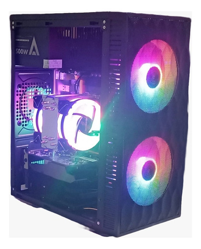 Cpu Gamer Raizen 7 Grafica Rx550 4 Gb Solido 500 Gb 16 Ram