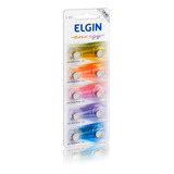 Bateria Alcalina Elgin Lr41 1.5v Cartela Com 10 Unidades